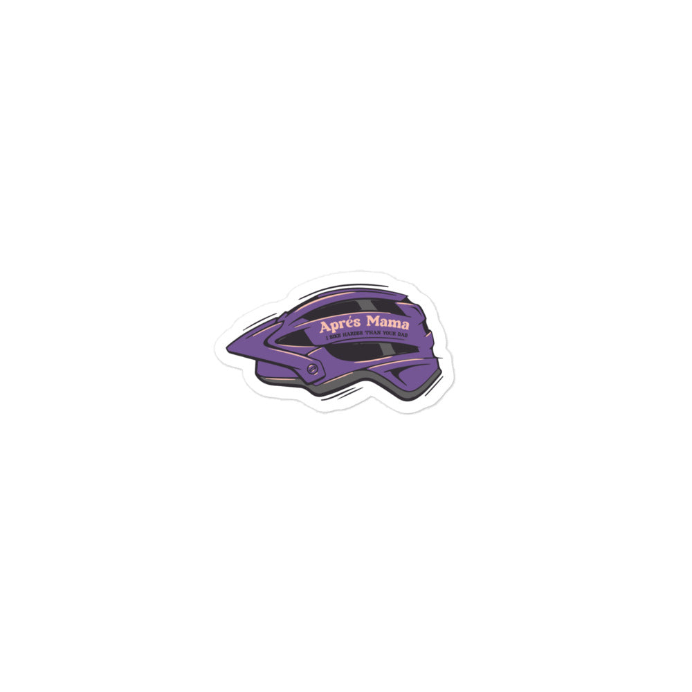 bike helmet sticker
