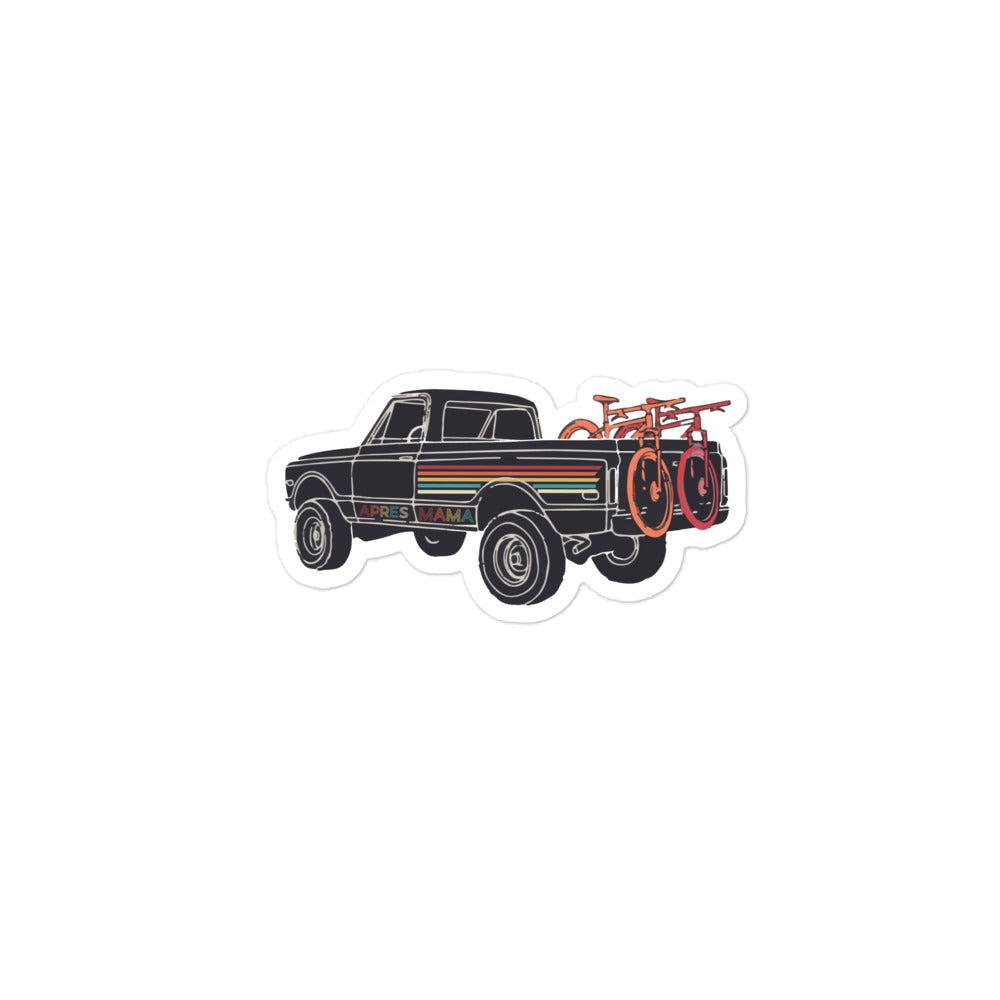 Apres Truck Sticker