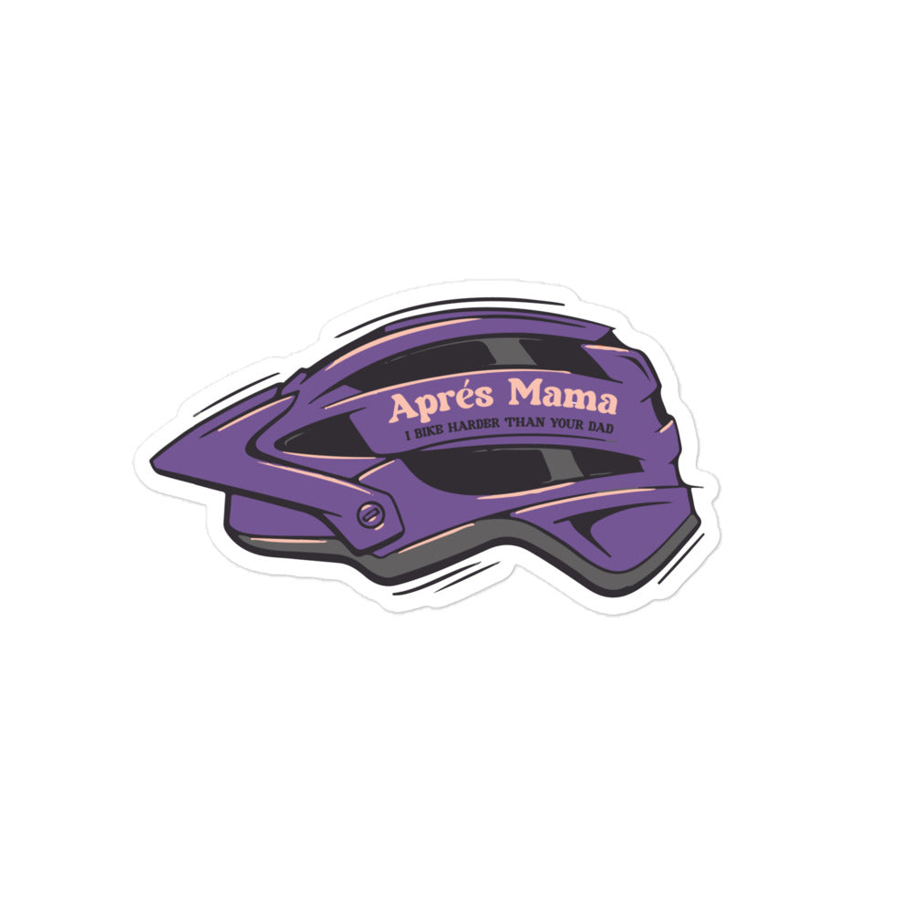 bike helmet sticker