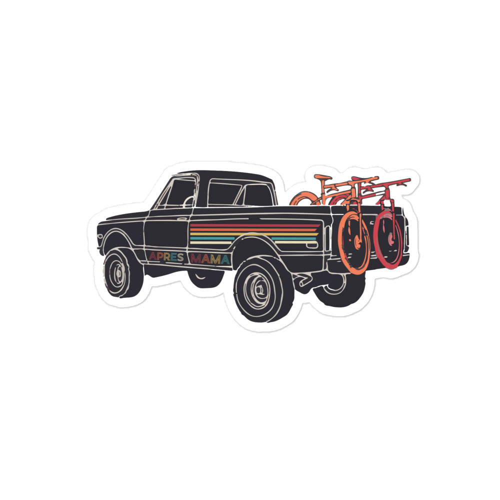 Apres Truck Sticker