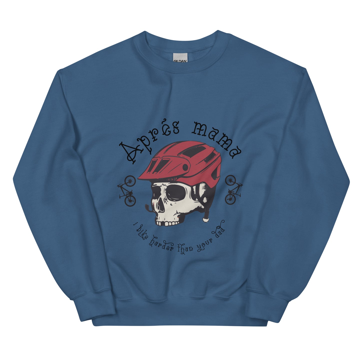 Apres Skull bike Crewneck