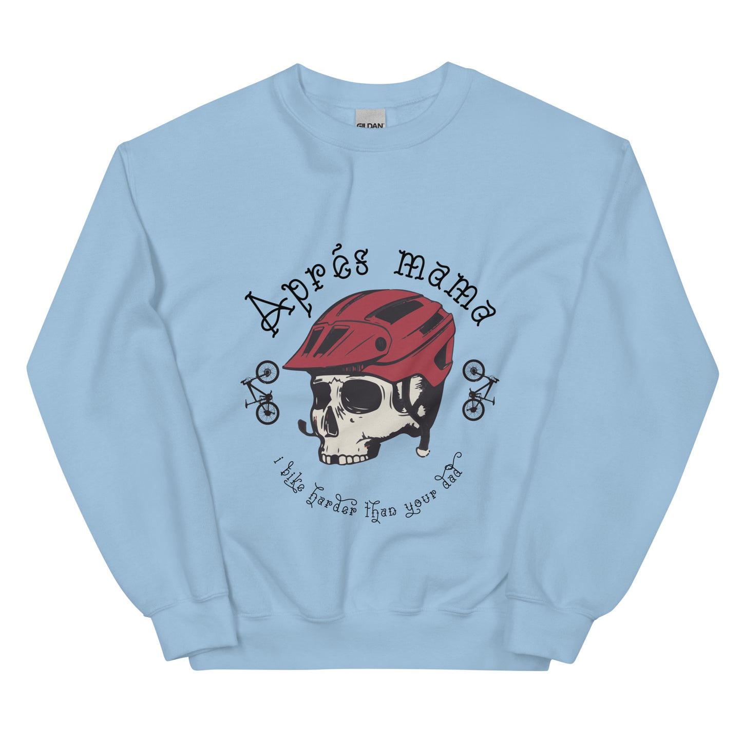 Apres Skull bike Crewneck