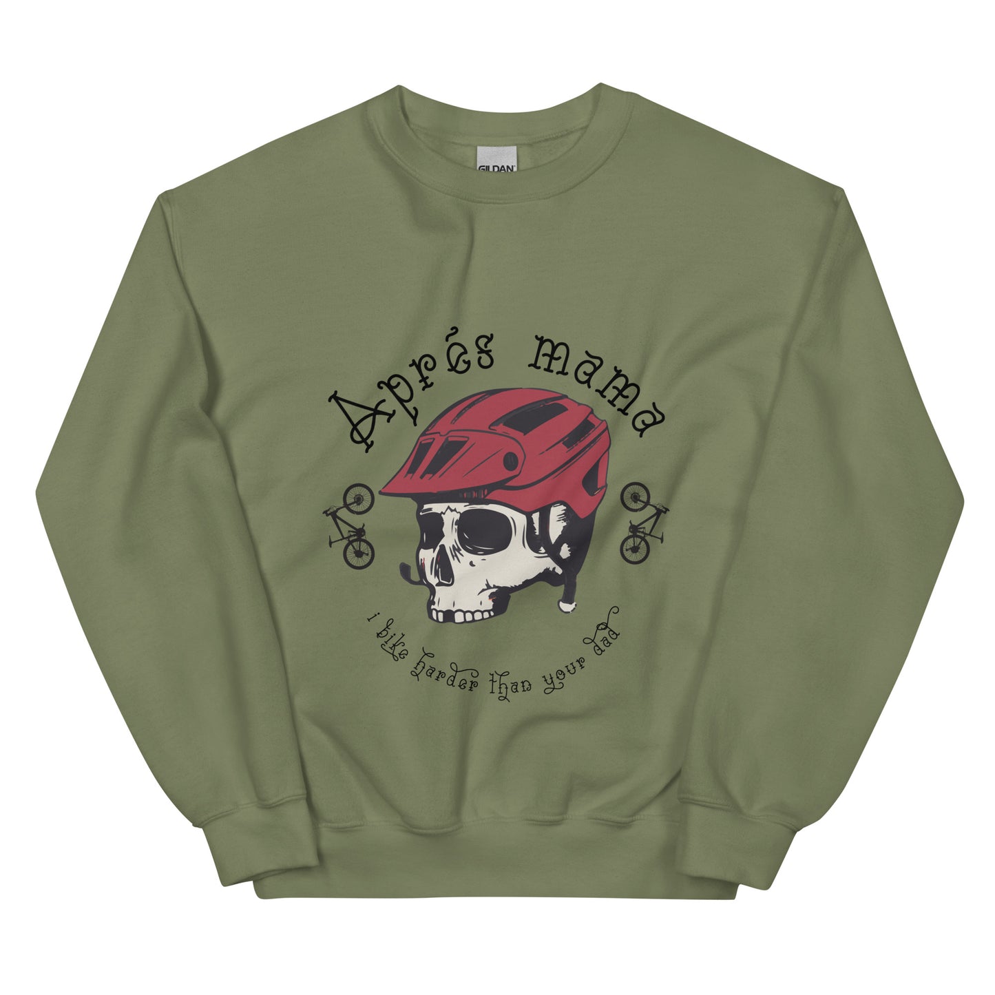 Apres Skull bike Crewneck