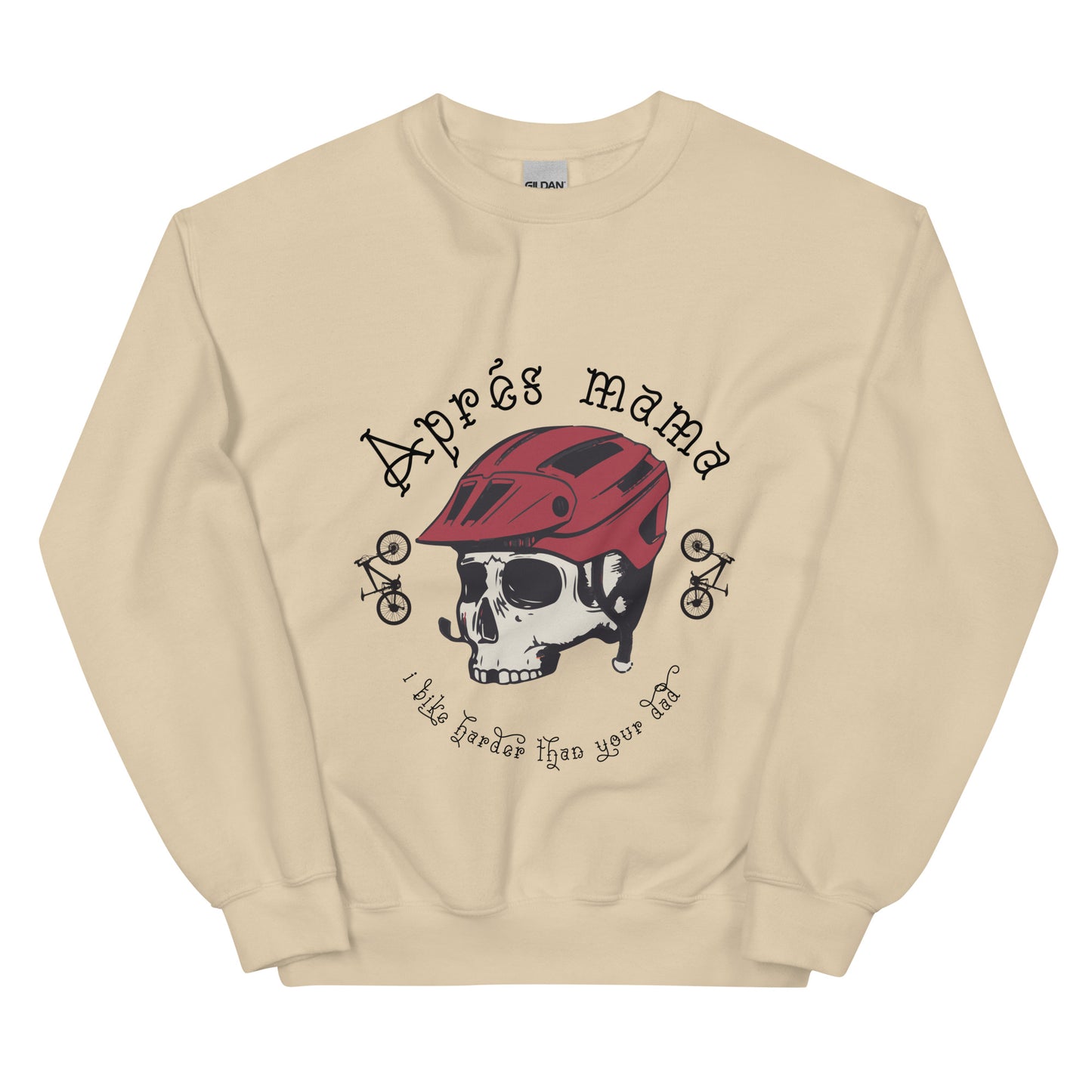 Apres Skull bike Crewneck