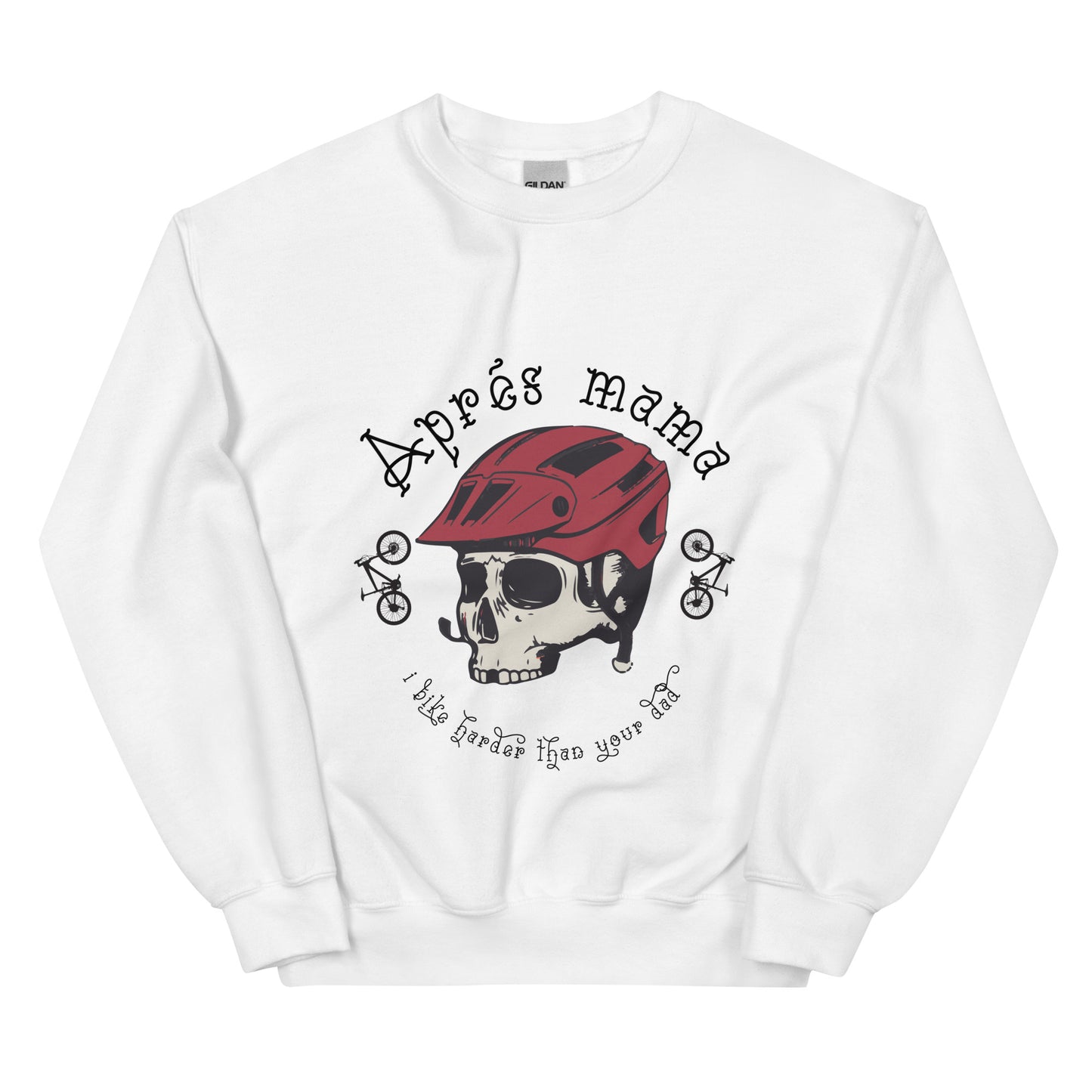 Apres Skull bike Crewneck