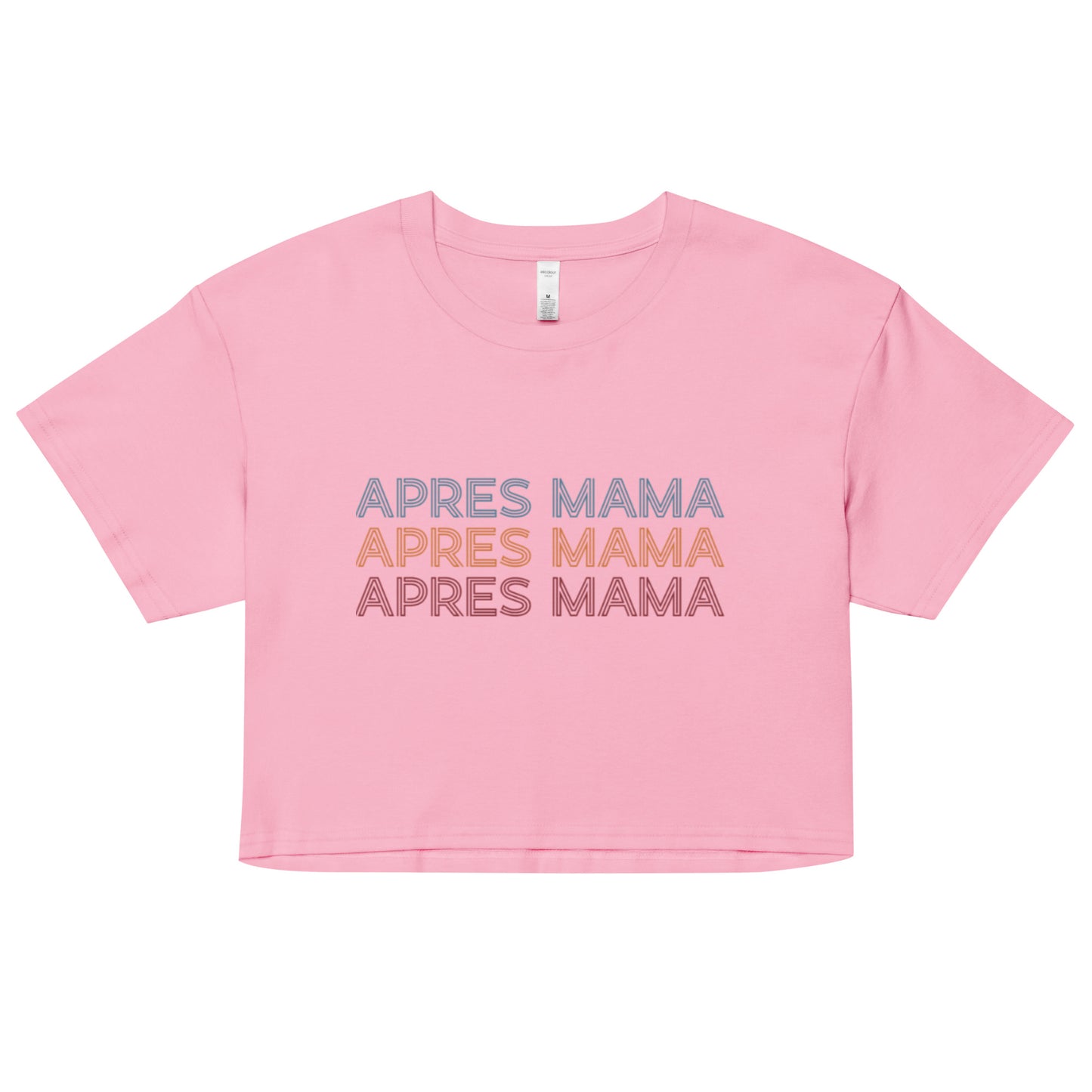 The OG Aprés Mama crop top