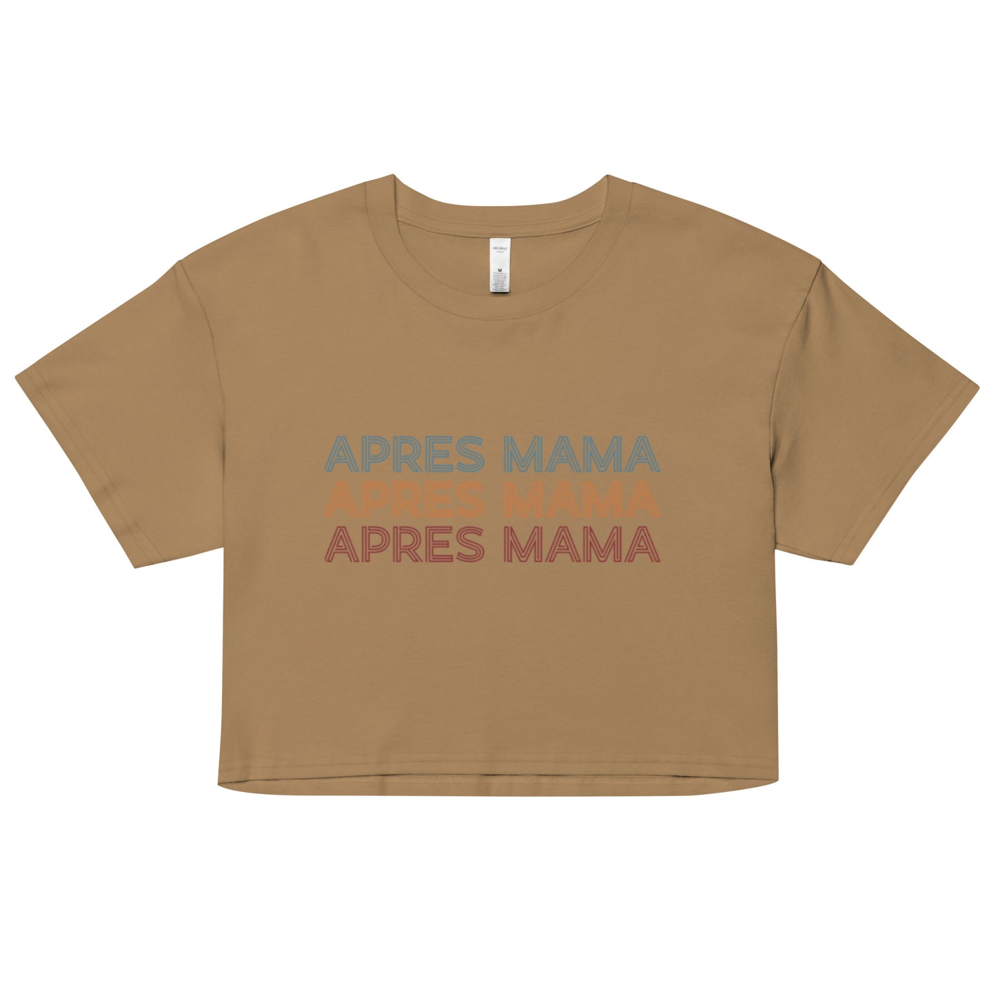 The OG Aprés Mama crop top