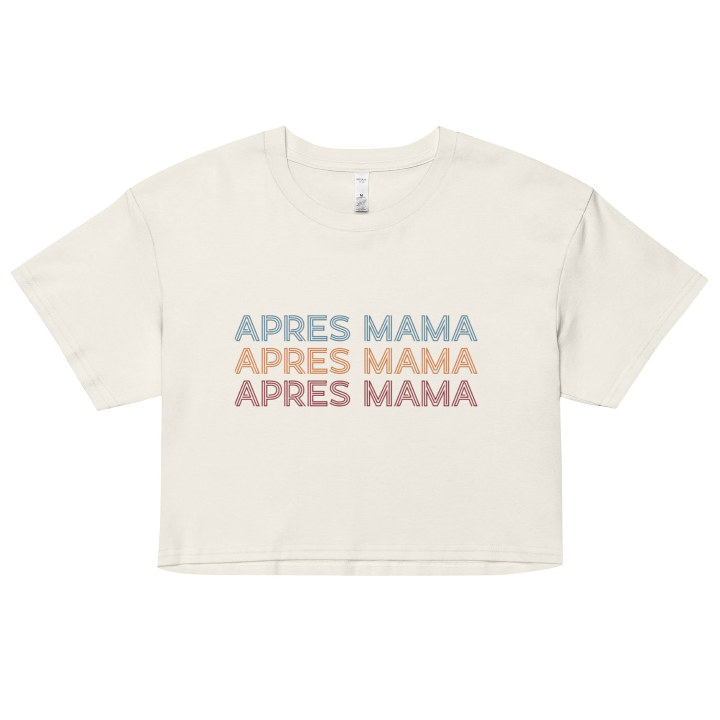 The OG Aprés Mama crop top