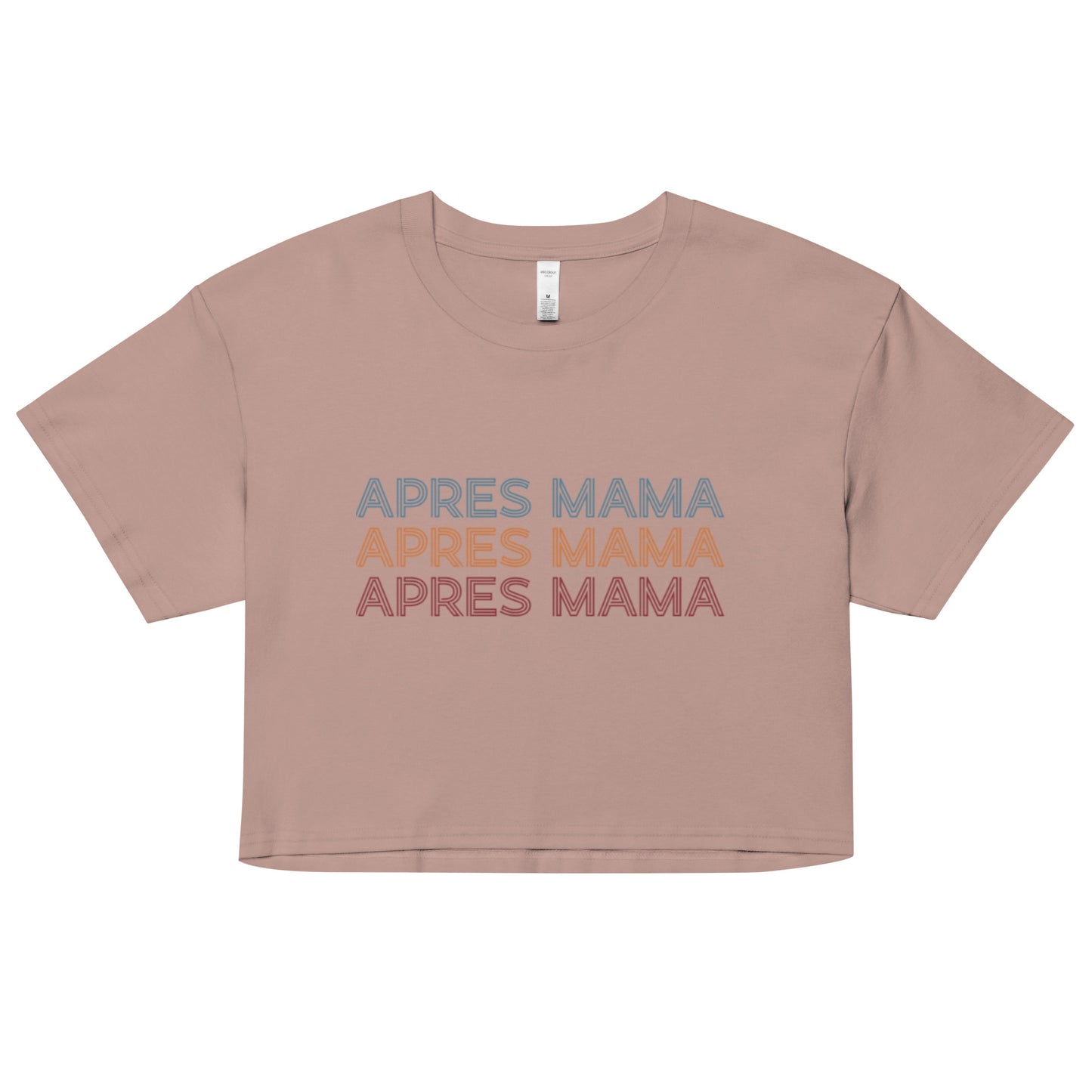 The OG Aprés Mama crop top
