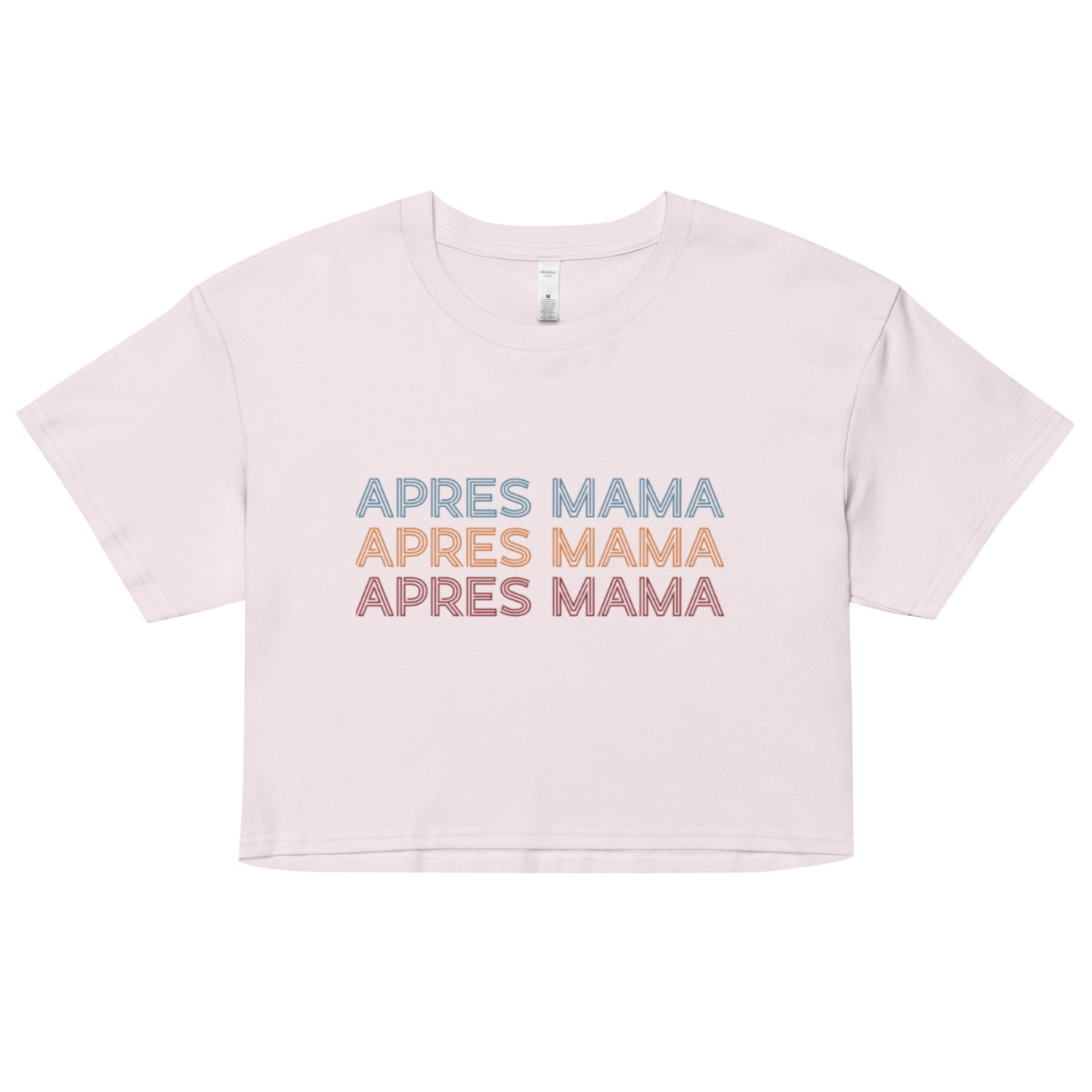 The OG Aprés Mama crop top