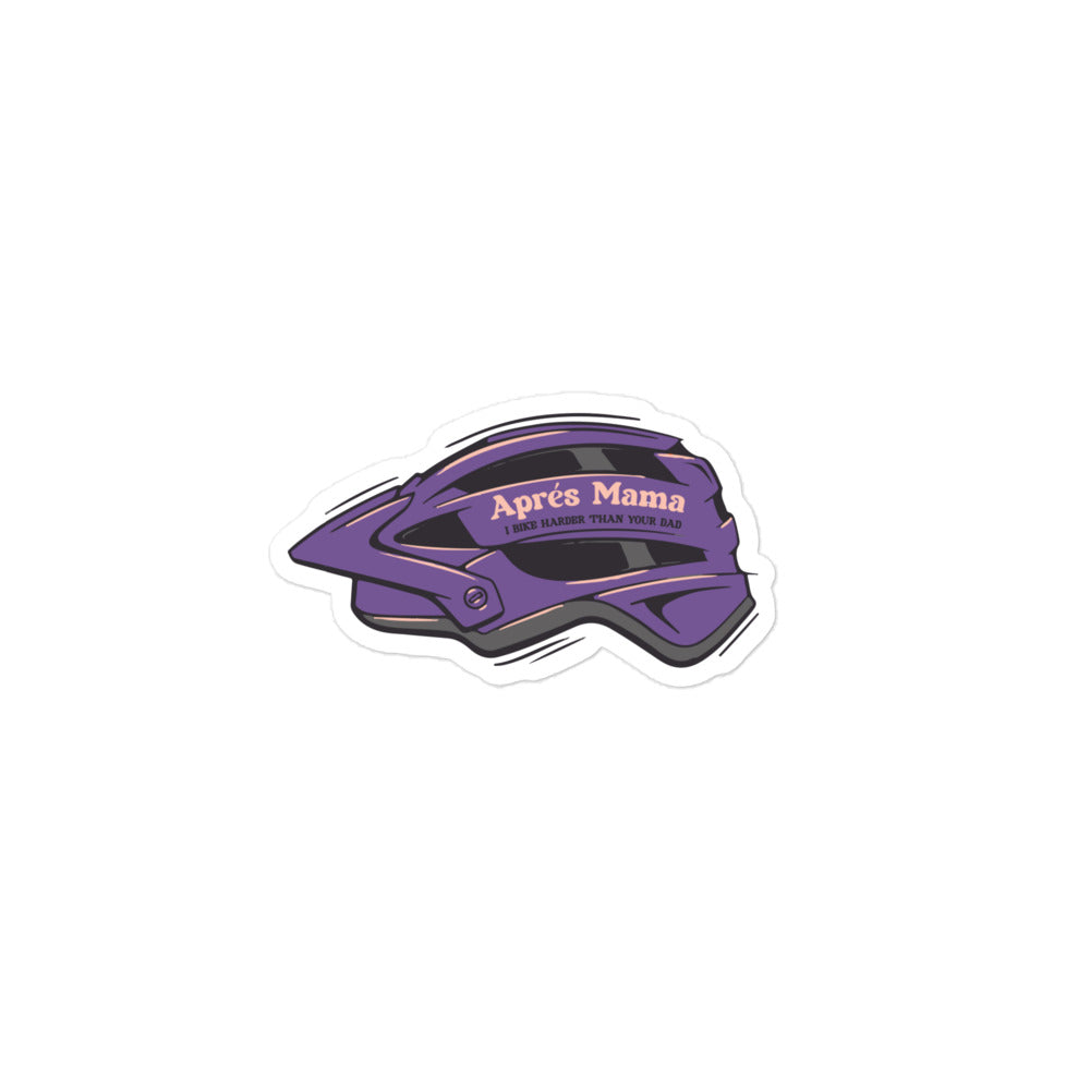 bike helmet sticker