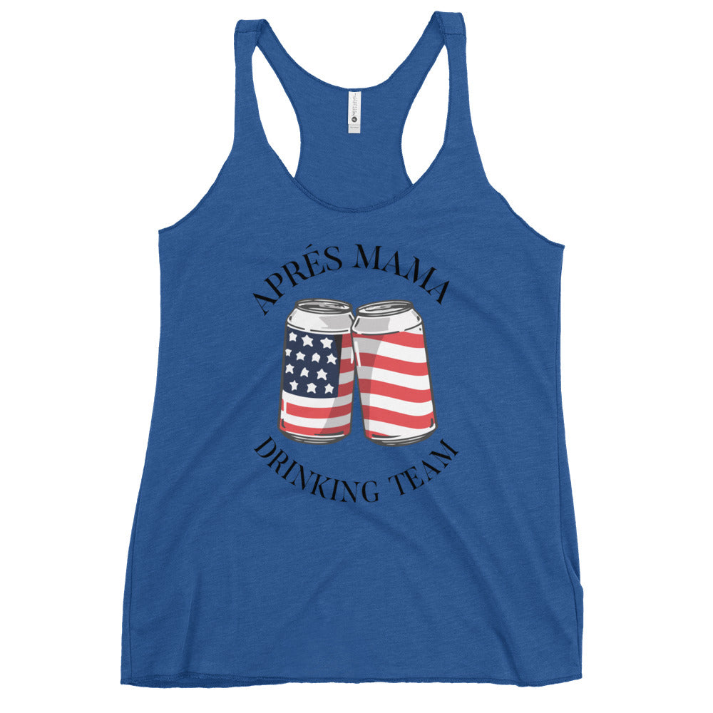 Apres mama Drinking Team Women's Racerback Tank